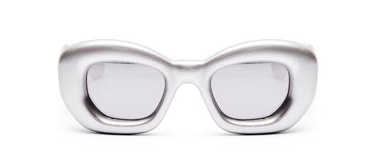 LOEWE Inflated butterfly sunglasses in nylon color silver/grey