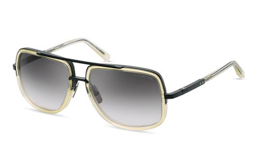 Dita Mach One Color Matte Black - Vintage Clear